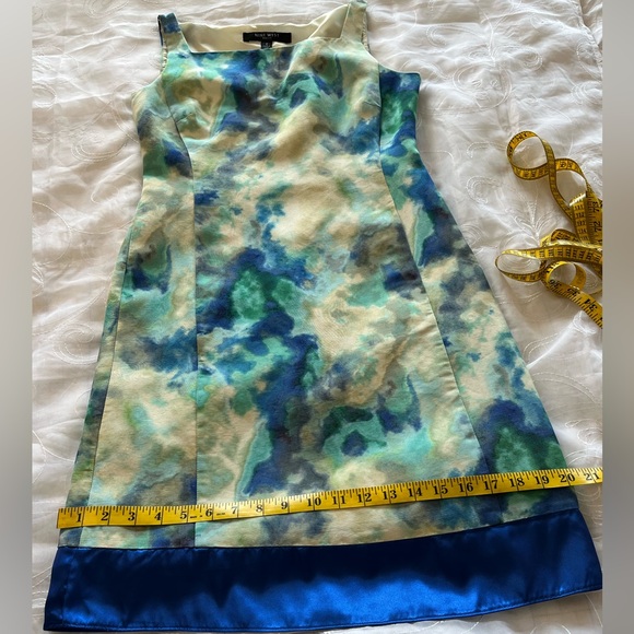 Nine West Women’s Size 2 Knee Length Multi Color Sleeveless Dress - Picture 8 of 15